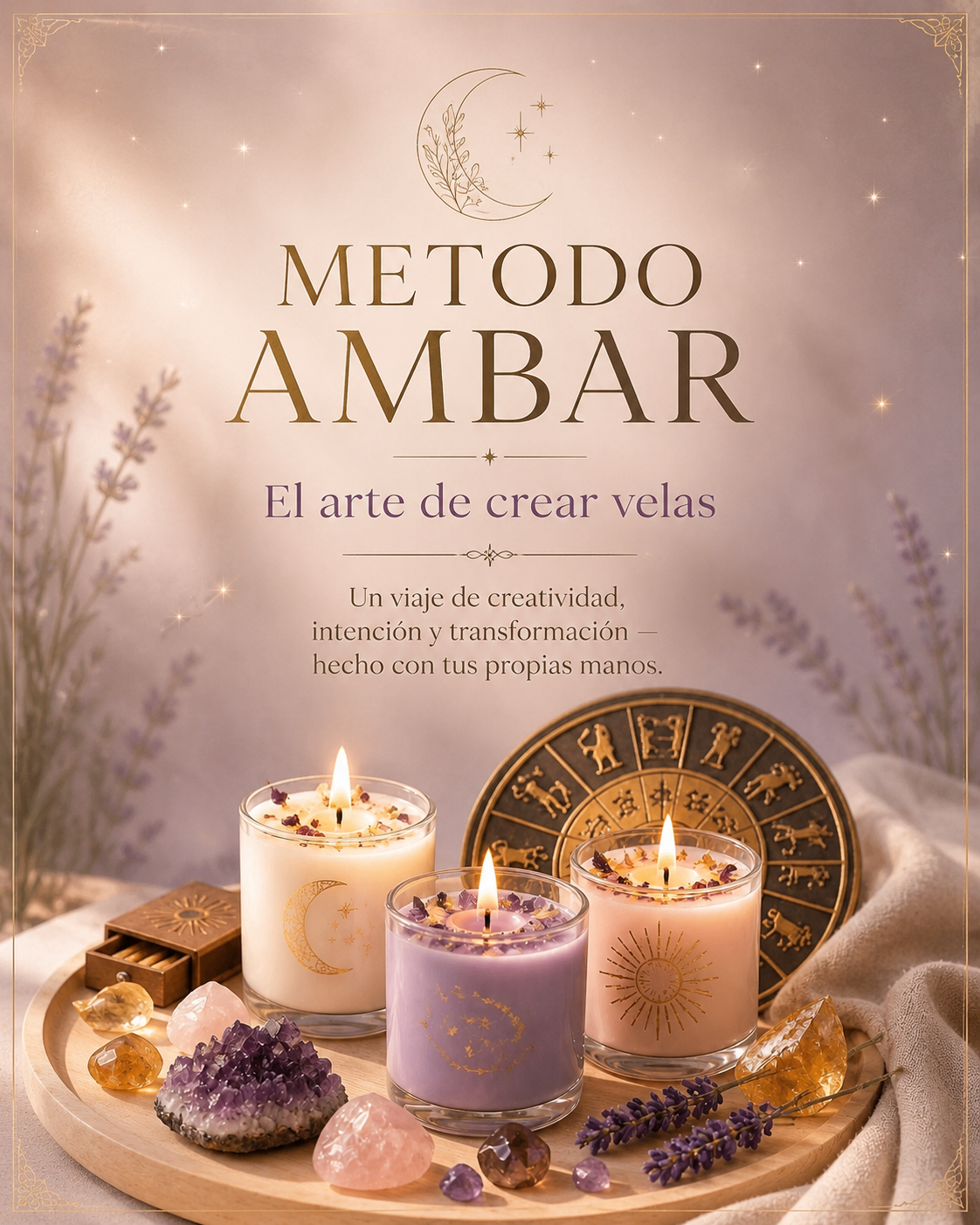 Método Ámbar para crear velas artesanales